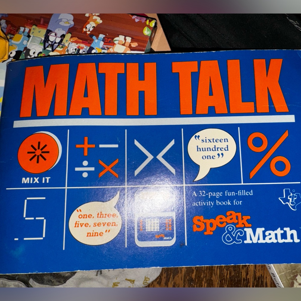Texas Instruments Speak & Math vintage - Picture 2 of 3